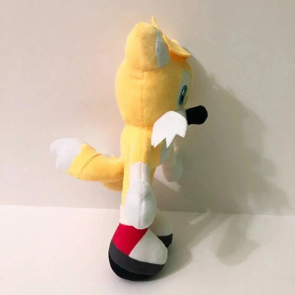 Tails Sonic The Hedgehog Plush 11 Inch Tall Missing  Tag - Picture 7 of 16